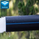 PE Pipe for Water supply HDPE PVC plastic Pipe for fish shrimp pool pond construction project