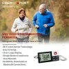 Pedometer for Walking Step Counter LCD Display Calories Burned /Exercise Goal Setting/7 Days Memory No Bluetooth Required