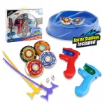 Perfect Balance Desktop Toy Classic Toys Metal Spinning Tops with Battle Stadium Included Unique Gift for Kids / Adults