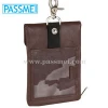 personalised golf tee holder-leather case for scoreboard and pen