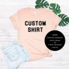 Personalized Printing Summer short sleeve T shirt