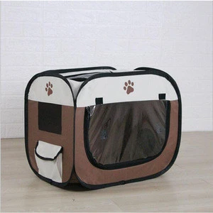 Pet Hair Dry Cage Grooming Usage Foldable Travel Carrier Cage House