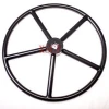 pipe spokes welding handwheel with diameter of 500mm,Square hole hand wheel suppliers