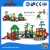 Import Pirate ship Series Plastic Play Ground Slide Type Material Water Outdoor Playground Equipment for sale from China