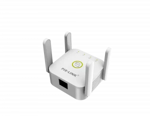 PIX LINK LV-WR24Q 300Mbps Wireless-N Wireless-N WiFi Repeater/Router/AP total black wifi extender booster factory manufactor
