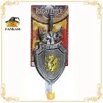 Plastic kids pirate swords with eye patch toy
