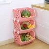 Plastic Kitchen bathroom living room Baby clothing Fruit Vegetable Daily necessities Food Storage Basket