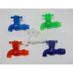 plastic PE colorful water faucet garden plastic tap