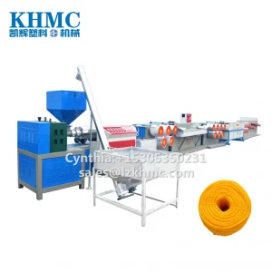Plastic PP Yarn Extruder for fishing Rope and twine