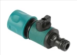 Plastic Valve with Quick Connector Agriculture Garden Watering Prolong Hose Irrigation Pipe Fittings Hose Adapter Switch
