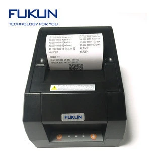 Point of sale thermal receipt printer cutter usb+lan+serial interfaces
