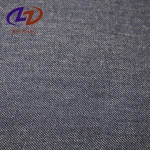 poly cotton spandex denim look twill knit fabric for Leggings