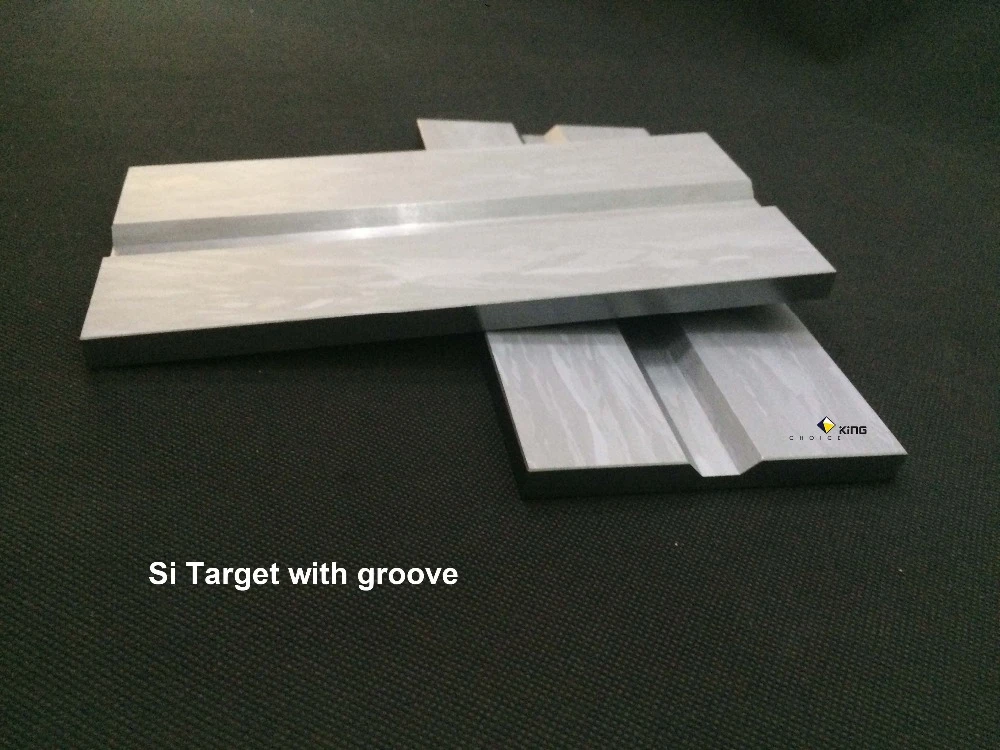 Poly Si with Groove Special Shape Silicon Sputtering Target