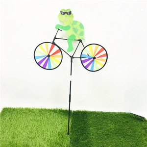 polyester Garden frog design Windmill