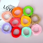 Popular childrens nylon seamless elastic hair rope hair band