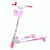 Import Popular High Quality Easily installed Safe Handle Grip adjust height 80kg Max Load Three wheel kick foot Kids Scooter from China