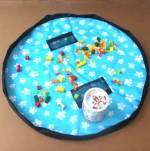 Popular Nylon baby toy fast storage bag Portable baby play mat Multifunction outdoor picnic mat