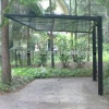 Portable metal frame carports garages with polycarbonate roof