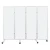 Import portable movable classroom privacy whiteboard walls partitions screen paravent room dividers from China