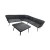 Import Portable Outdoor Table and Chair Sets Rattan Garden Furniture with Steel Frame for Living Room Kitchen Bedroom and Exteriors from China