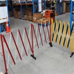 Portable Steel Traffic Expandable Barrier For Safety Warning