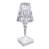 Portable Touch Crystal  Rechargeable Table Lamp Bedside Lamp