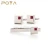 Import POYA Jewelry Mens Rhodium Plated Brass Accessories Modern CZ Cuff Links and Tie Clip from China