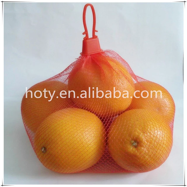 PP/PE Packaging Fruit Mesh Net Bag Plastic Mesh Netting For Fruits