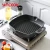 Pre Seasoned Cast Iron Square Skillet for Grill, Gas, Oven, Electric, Induction and Glass, Black