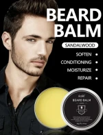 Preferred mens beard wax beard care oil beard styling finishing hair removal softening cream nourishes growth