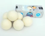 Premium Reusable Felted Wool Dryer Ball Handmade in Nepal Available in Sizes 6 cm 7 cm 8 cm Eco Friendly Dryer Ball