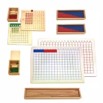 Preschool Training Version Wooden Toy Multiplication Division Beads Board Math Baby Educational Toys Montessori