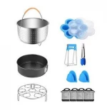 Pressure Cooker Accessories Set, Compatible with Instant Pressure Cooker Pot 5,6,8 QT, Electric Pressure Cookers, 12pcs