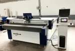 Price of belt leather shoes and leather products vibrating knife cutting machine 1625