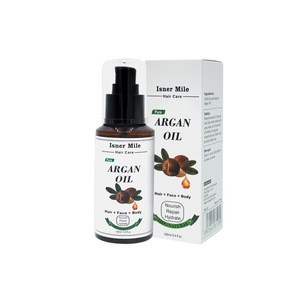 Private Label Natural Bulk Pure Organic Oil Hair Treatment Argan Essential Oil Morocco Shampoo Argan Carrier Oil