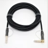 Professional Guitar Instrument Cables,Gold Plated 90 Angle Connector 1/4 TRS to Straight 6.35mm Electric Instrument cable