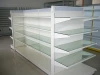 Professional Manufacturer Trays Shop Equipment Modern Double-sided Feature Supermarket racking Shelf With Logo