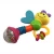 Promotion glowworm plastic bell toys funny baby rattle