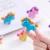 Import Promotional custom plastic kawaii cartoon unicorn pencil eraser for children from China