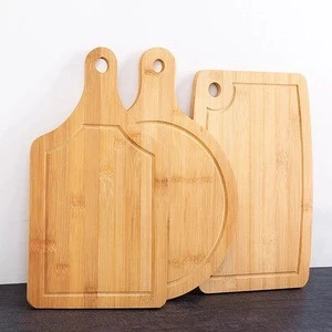 Promotional low-cost eco-friendly bamboo chopping block