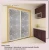Import PVC frosted self adhesive window glass film sticker decorative film 0.9*50m from China