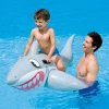 pvc inflatable baby rider for outdoor leisure, floating ride on animal toy
