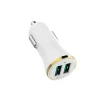 QC3.0 Quick charge car charger dual usb car charger with led