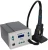 Import Quick 861DW Welding Equipment  Hot Air Soldering Station Automatic Smd Lead-free Rework Station from China