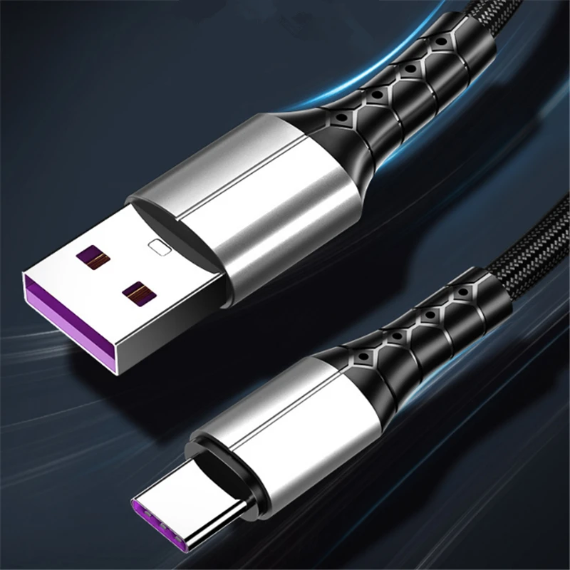 Quick Charge USB Cable For iPhone 12 11 Pro X Max 6 6s 7 8 Plus Apple iPad /type-c/micro Mobile Phone Cord Data Charger Wire