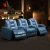 Import R058 Home theater sofa cheers leather sofa recliner theatre seating from China