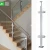 rail inox outdoor stair stainless steel frameless  glass balustrade  railing pillar  post railing  handrails for outdoor steps