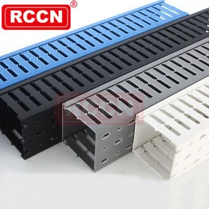RCCN High Quality Pvc Cable Duct,Closed Slot Wiring Duct,slotted trunking