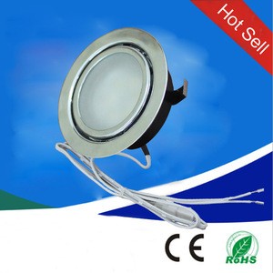 recessed mounting 12V 2w LED future lighting cabinet lights