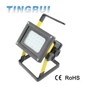 Rechargeable Waterproof Outdoor Floodlight Project Lamp 3.7V 30w Led Flood Light , Portable Led Flood Work Light